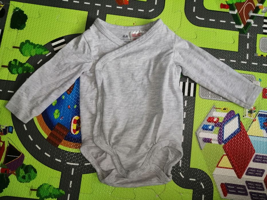 Body dziecięce z długim rękawem hm h&m Rozmiar 56