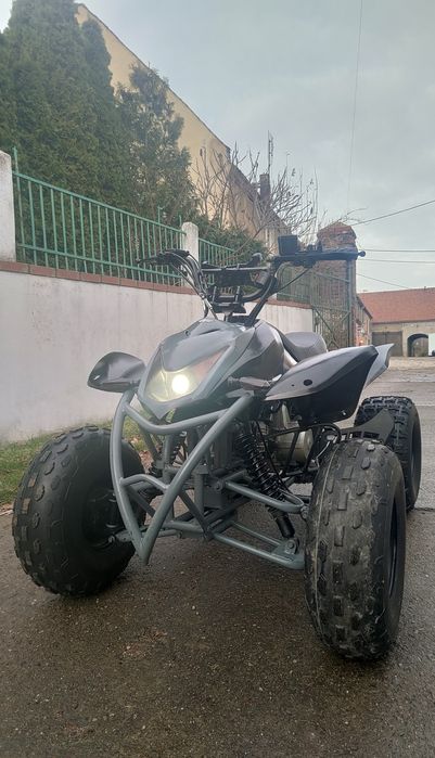 Quad 125 Sprawny Jeżdżący Ładne Opony Półautomat Wsteczny