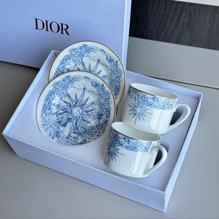 Набір чашок DIOR посуд фірмовий