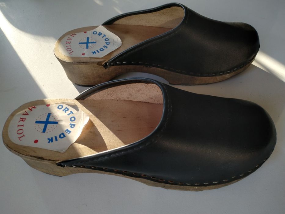 Buty chodaki drewniaki ortopedyczne Ortopedik Mariol