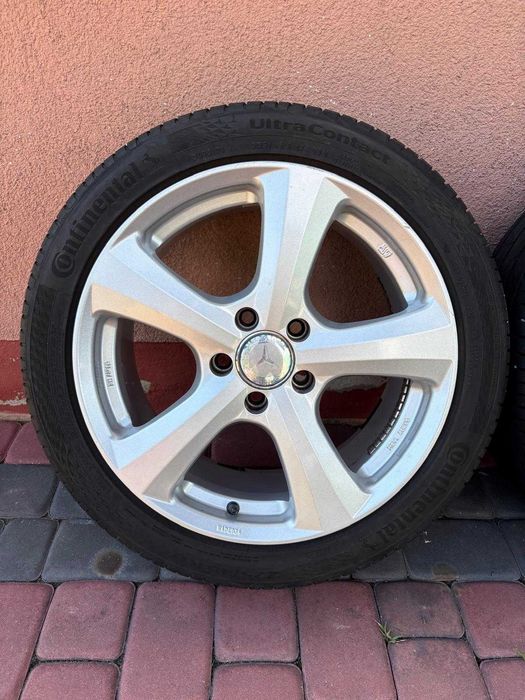 Komplet Kół Mercedes C Klasa E Klasa R17 5x112 ET45 Opony 2025r