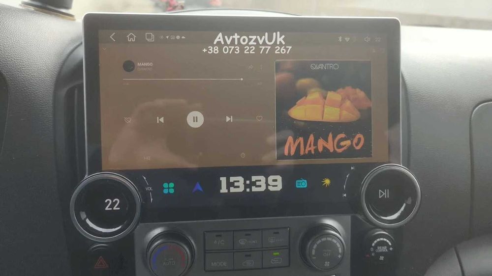 Магнитола VERACRUZ Hyundai IX55 H1 Starex Staria Tesla CarPlay Android