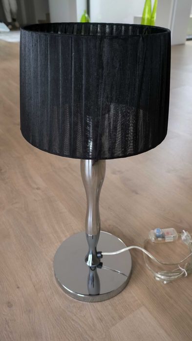 Candeeiro decorativo cromado
