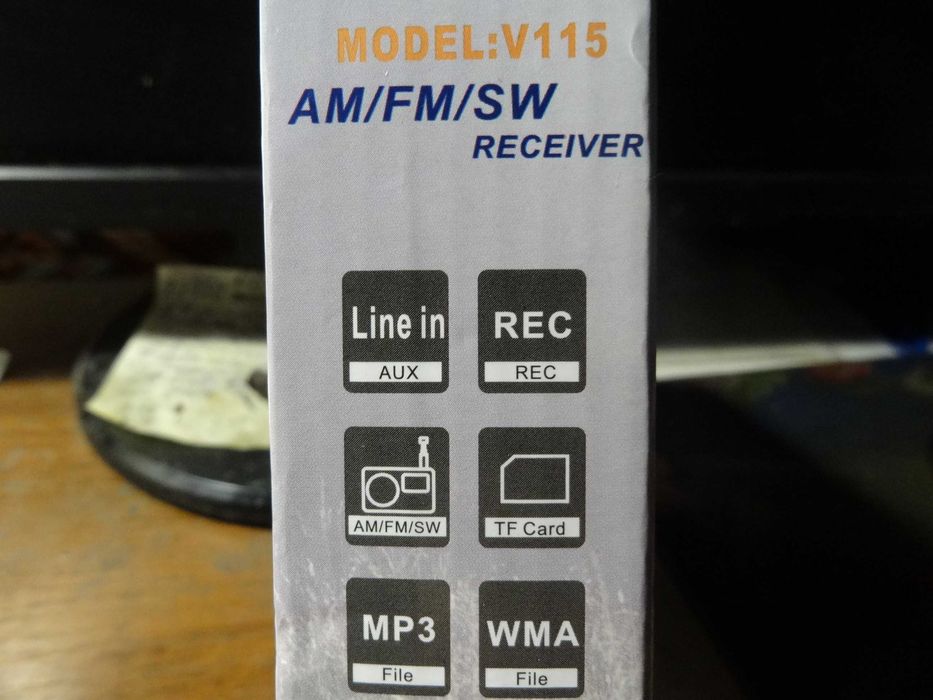 Приемник  Плеер  Диктофон Retekess V115