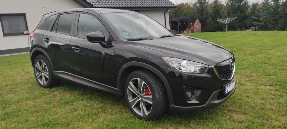 Mazda CX-5 MAZDA CX5 2.2D 150km CZARNY METALIK hak bogata wersja