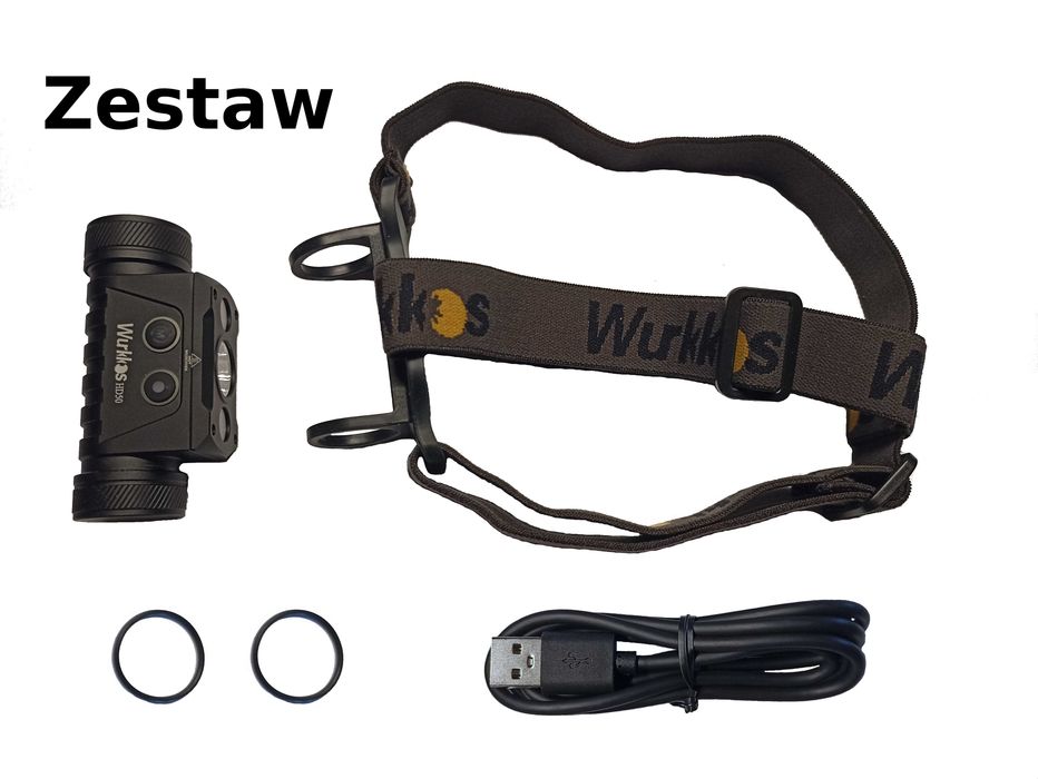 Latarka czołowa LED Wurkkos HD50 4000 lumenów Czołówka Survival