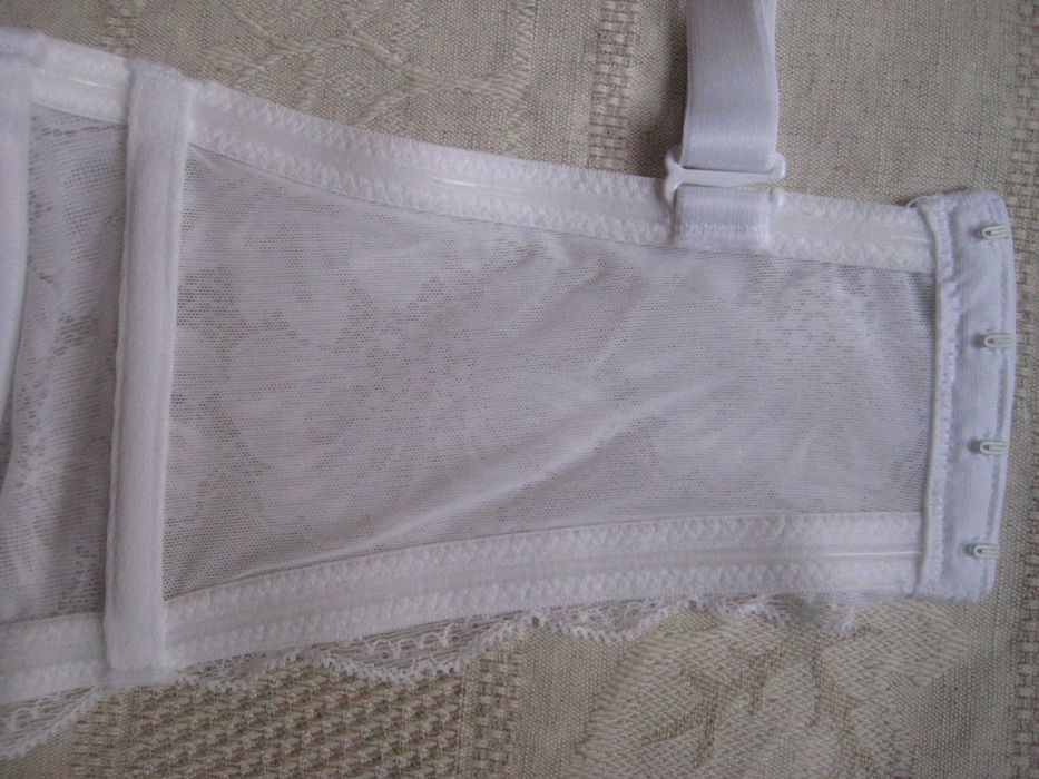 Pretty Secrets stanik 80E 80G 36E strapless samonośny odpinane rami