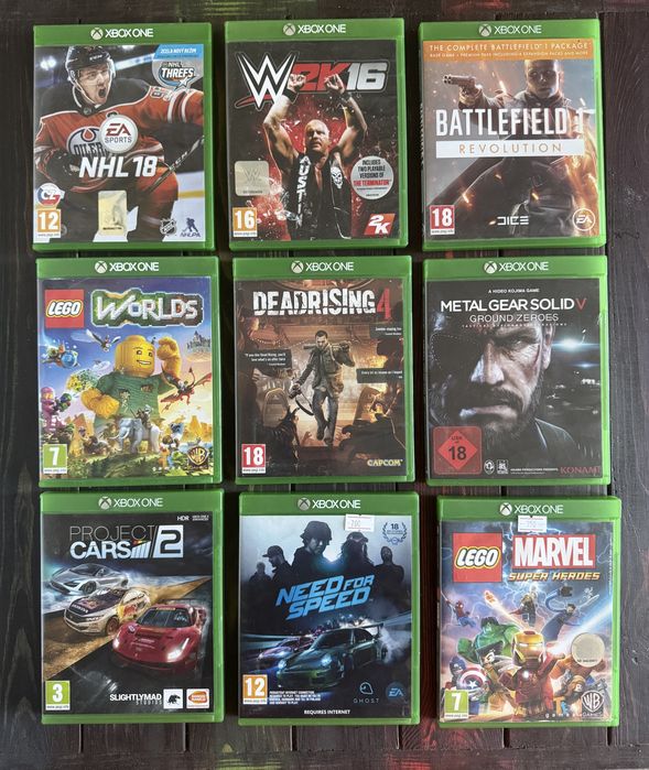 Ігри xbox one s/x series x оптом і в роздріб