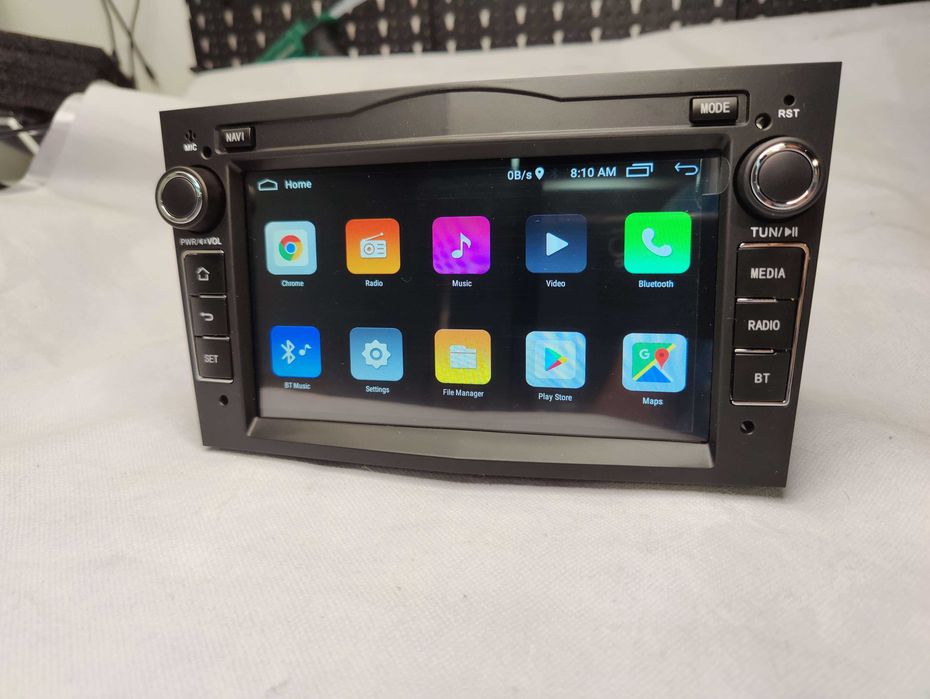 Rádio Android 2DIN para OPEL – 2GB de RAM com Wifi e GPS - Preto