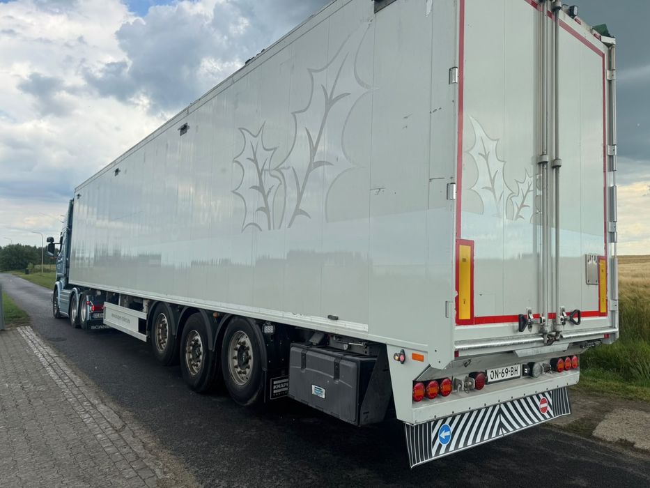 Naczepa Knappen K100 92m3 z ruchoma podloga