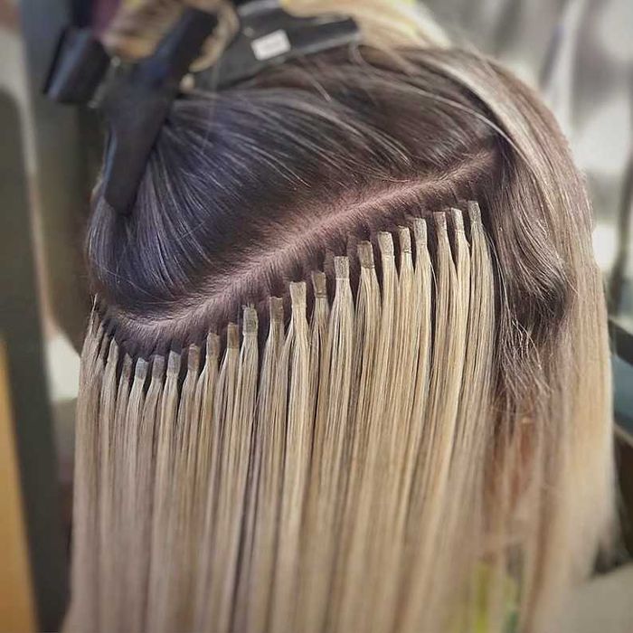 Vendo e Aplico Extensões de cabelo Natural