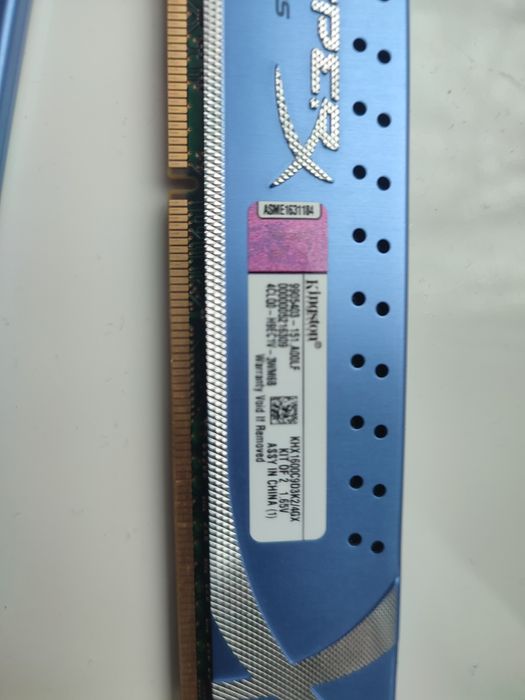 Оперативна пам'ять ddr3, 2 планки по 4гб