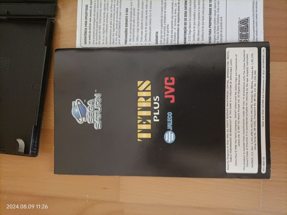 Tetris plus sega saturn