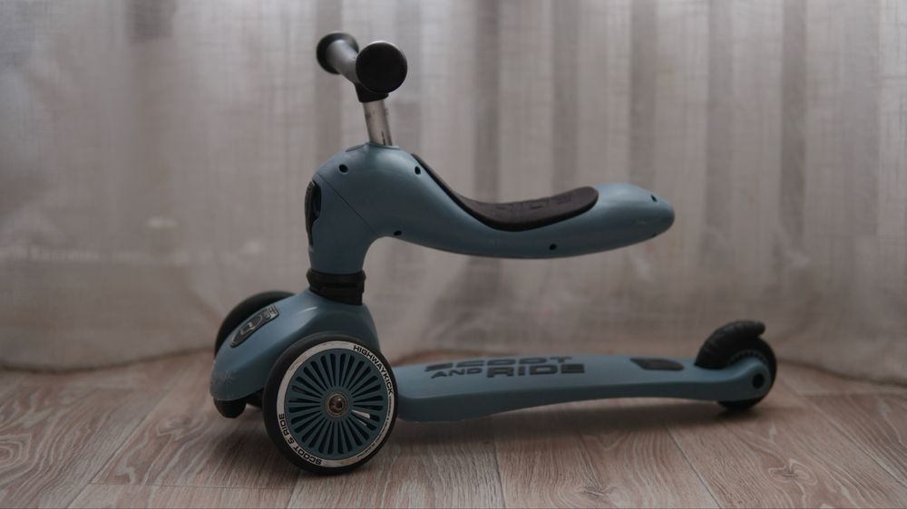 Дитячий самокат-біговел 2 в1  Scoot & Ride