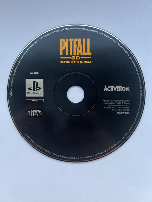 PS1 / Sony Playstation 1 PITFALL 3D