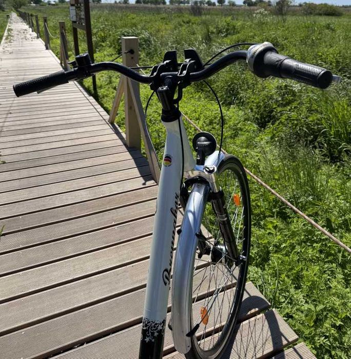 Rower miejski damski Brennabor Noble 28" | SRAM S7 | Prądnica | Stan BDB