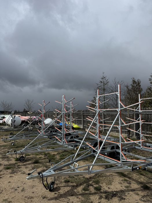 Przyczepa pod 15szt kajaków Mastertech, nowa 2026,