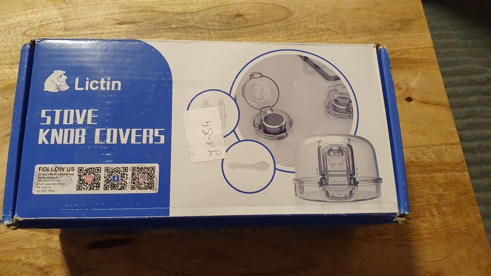 lictin stove knob covers zabezpieczenie dziecko
