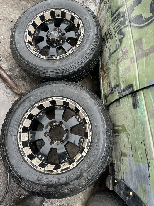 Продам диски з резиною або окремо диски 265/65 r17 6х139.7 dia 110.1