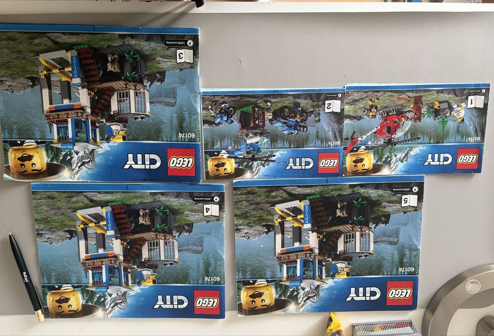 Klocki lego Górski Posterunek Policji