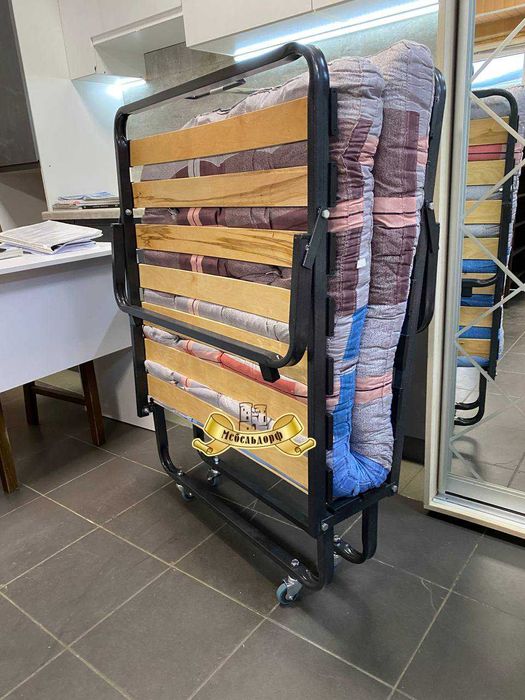 Раскладушка с матрасом Наличие в Днепре, Акция