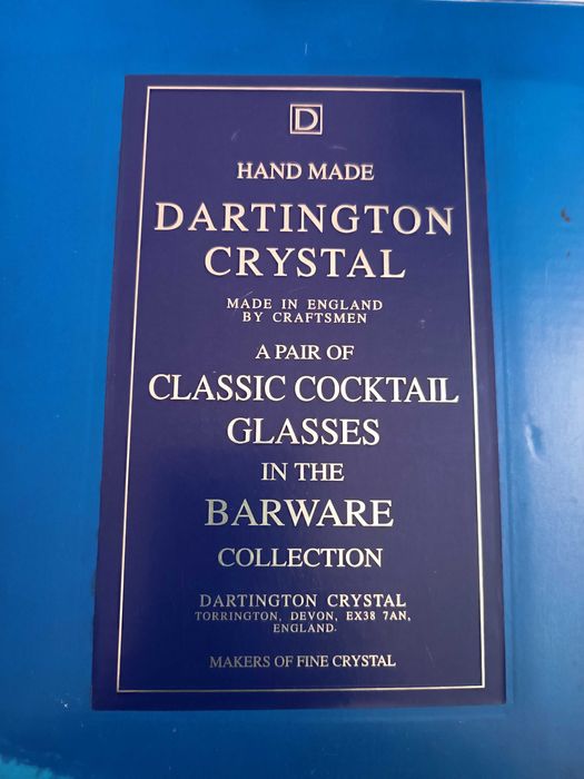 Copos cristal cocktail