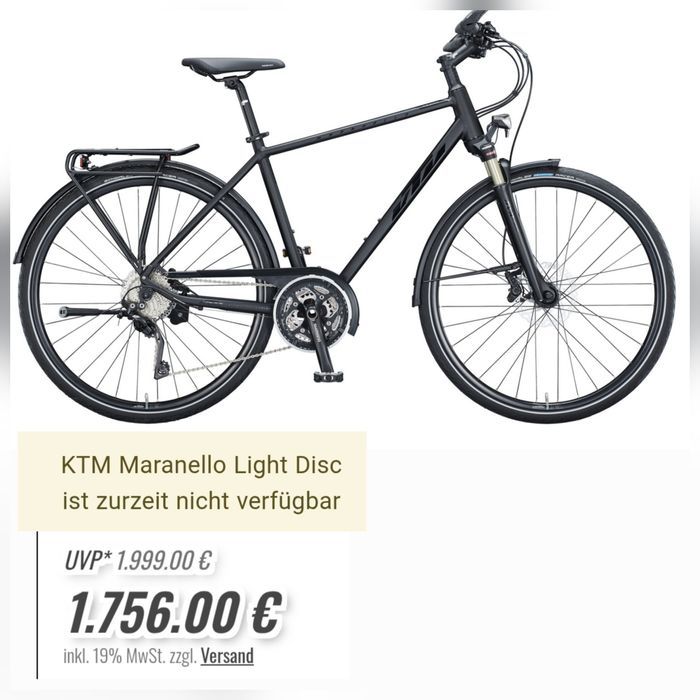 KTM Maranello Light Disc Trekking  Męski Full Deore XT