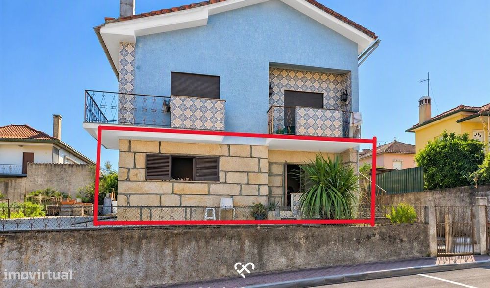 Andar de Moradia com 3 quartos em Abraveses - Viseu