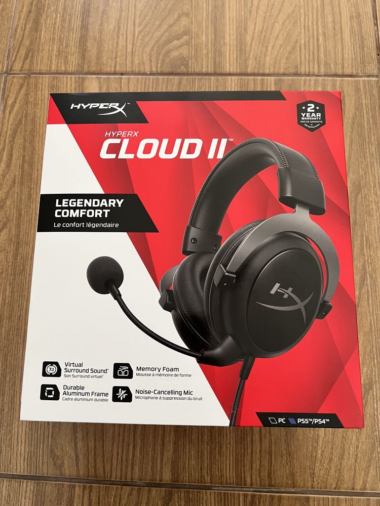 Игровая гарнитура HyperX Cloud II Gun Metal: 1 600 грн. - Навушники ...