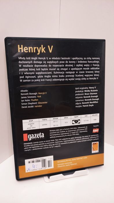 Henryk V DVD film
