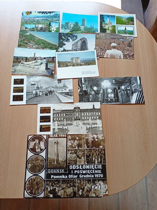 Stare pocztówki widokówki 124 szt