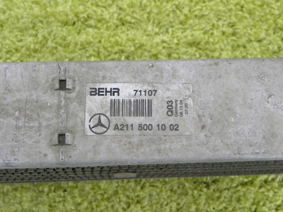 intercooler 2115001002 mercedes e 211 2,2cdi oryginał