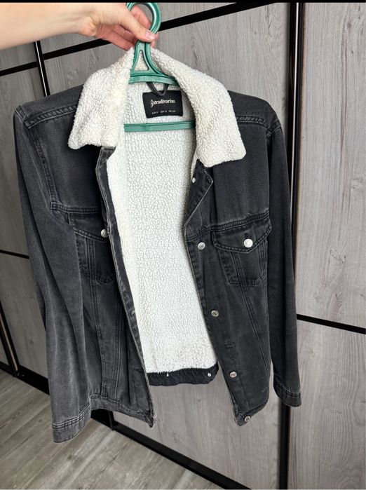 Джинсовка з штучним хутром