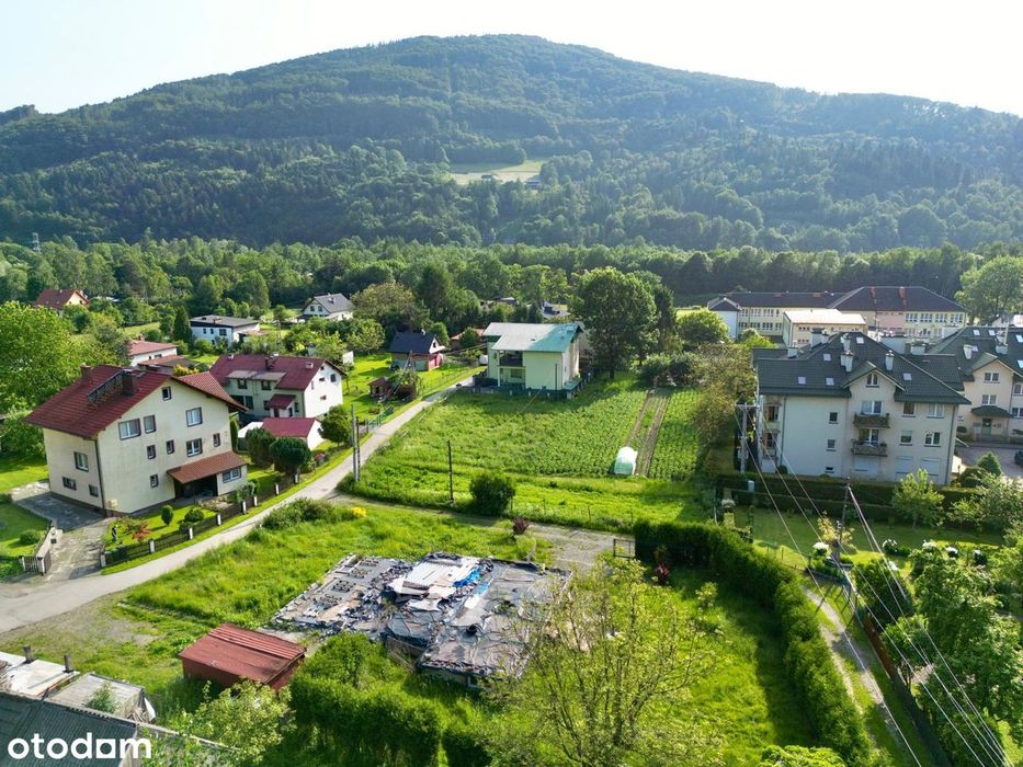 Działka widokowa z panoramą na Czantorię / WZ 8 lokali / nad Wisłą
