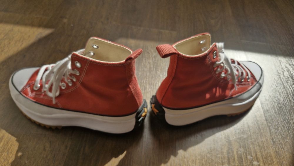 All Star Converse Plataforma Originais, Cor Salmão