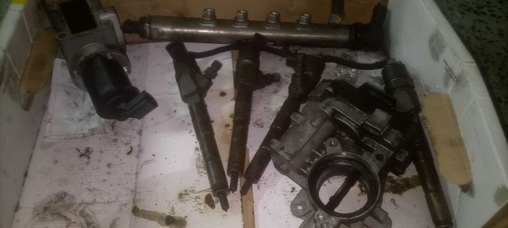 Régua para Injetores do motor Fiat Croma 1,9 Multi Jet 2006