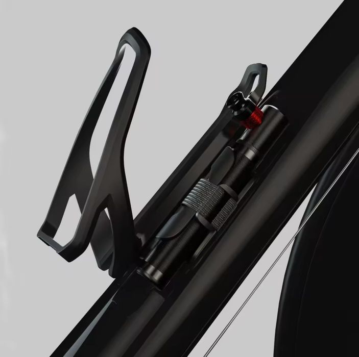 Hit - Mini Pompka Rowerowa Enlee 0,9bar/130psi długość 130mm 75g Presta / Schroeder Uniwersalna