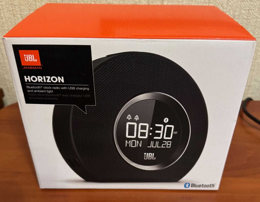 Акустична система-радіогодинник JBL Horizon (Black)