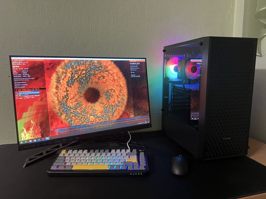 Ігровий ПК ryzen 5 5500 GTX 1070ti 8gb продаж/обмін