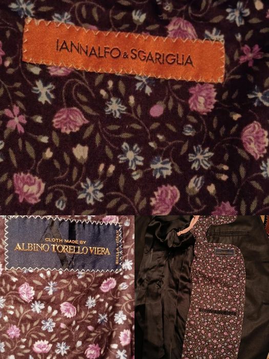 Класичний  чоловічий блейзер жакет  Іannalfo&Sgariglia Італія  р.54-56