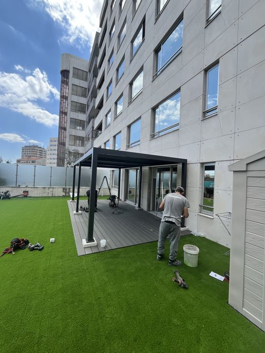 Instalação de Relva artificial