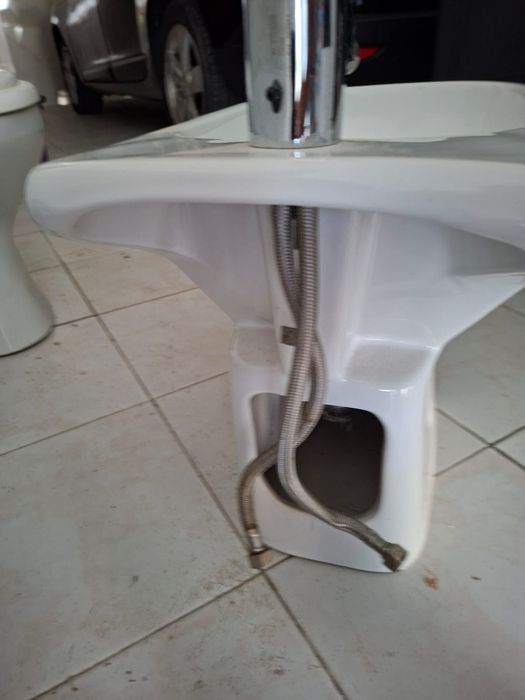 Bide com torneira