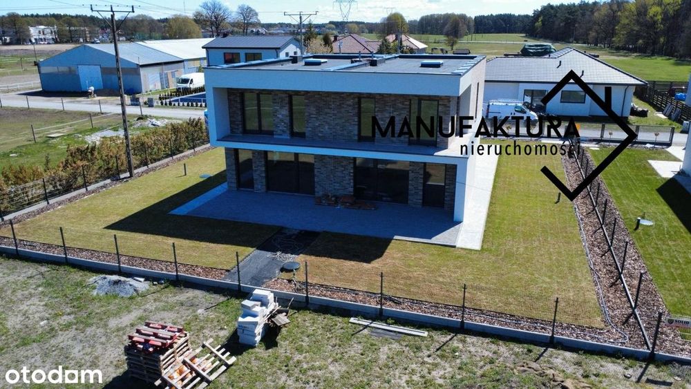 Nowoczesny bliźniak/ 124m2/ las/ pompa ciepła/ Ciele/ Bez prowizji !!