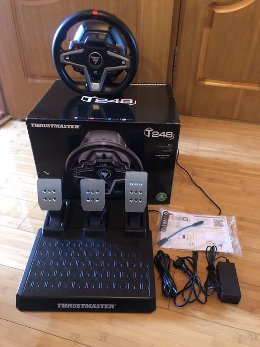 Комплект (кермо, педалі) Thrustmaster T248X Black: 7 900 грн. - Ігрові ...