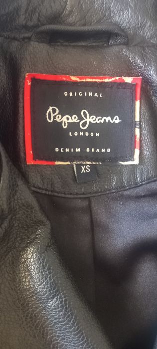 Blusão biker couro Pepe Jeans (mulher)