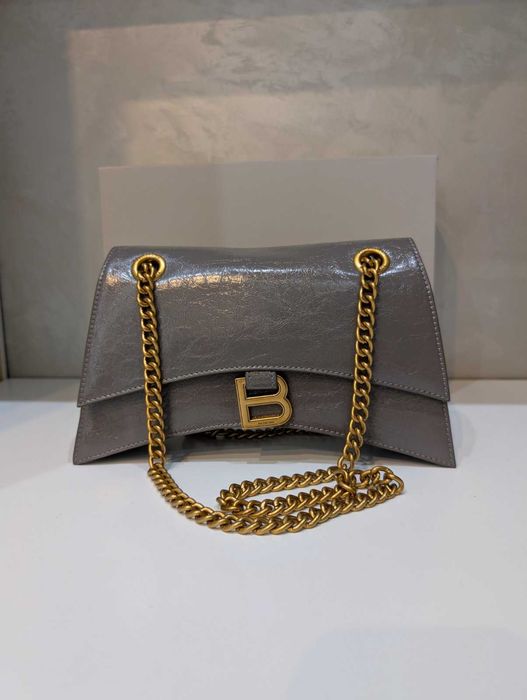 Сумка  Balenciaga  25 см довжина з натуральної шкіри, сумочка Балансиага кожаная