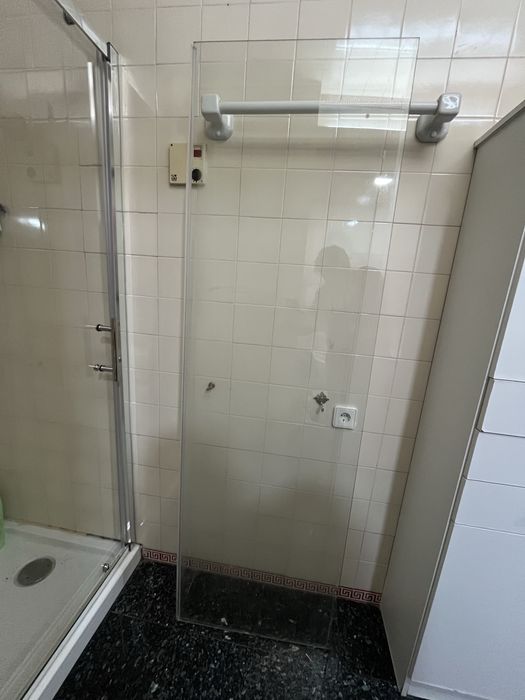 Frontal duche de vidro