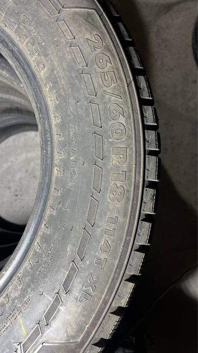 Комплект 265 60 18 nokian 95% остаток