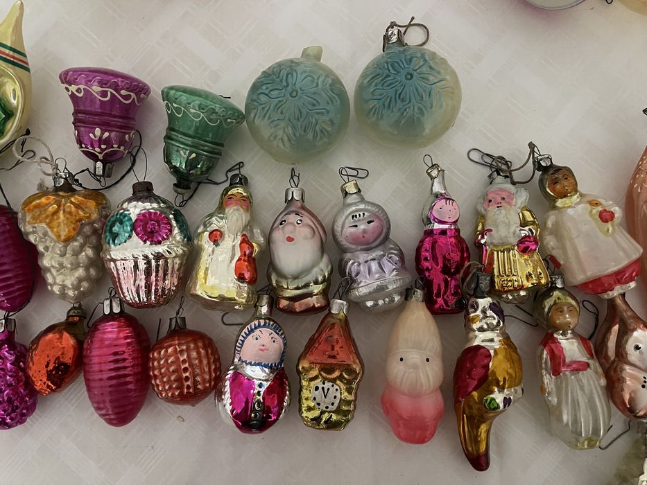 Елочные игрушки СССР