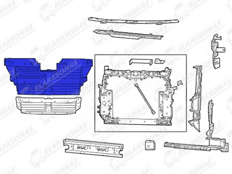 Жалюзі верх оригінал Jeep Grand Cherokee 2021+, 68508765AA